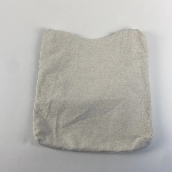 Off-white cotton canvas the future is bright printed book shoulder bag purse - Picture 3 of 11